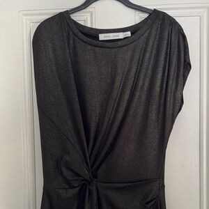 bishop + young Shimmering Black Dress